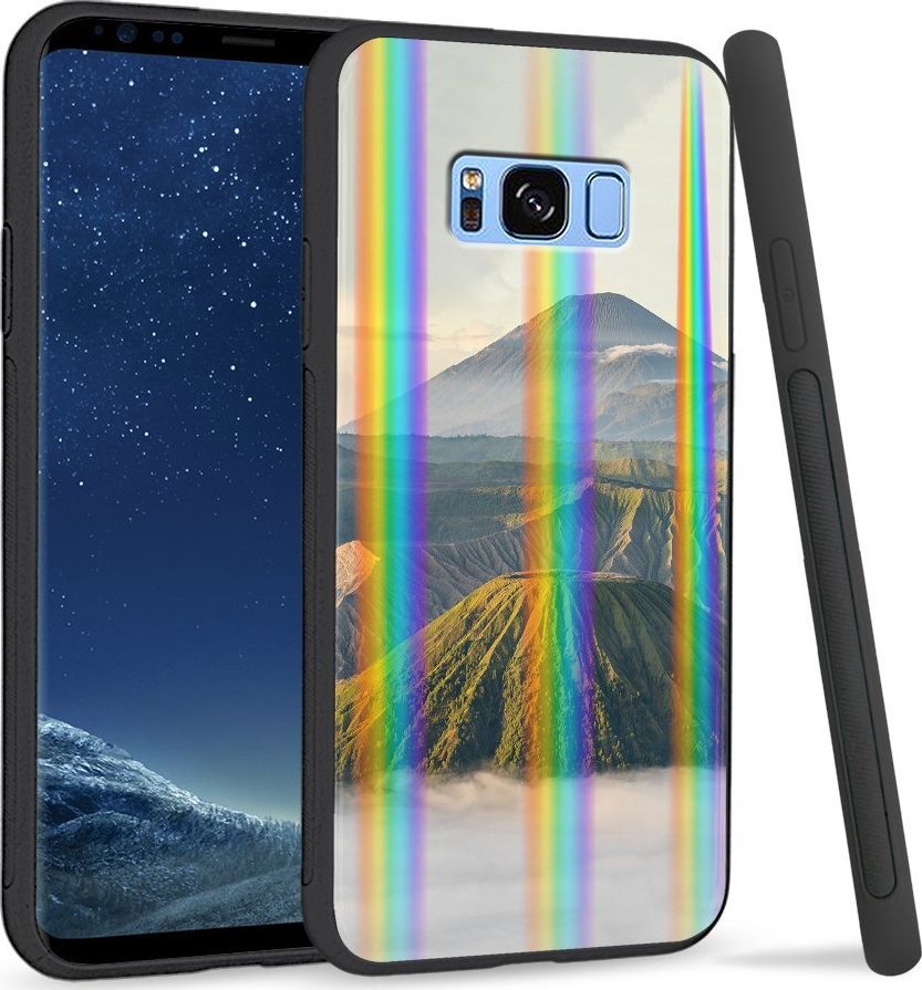 Super Fashion Etui Rainbow Series na Samsung S8 Plus Wulkan 1