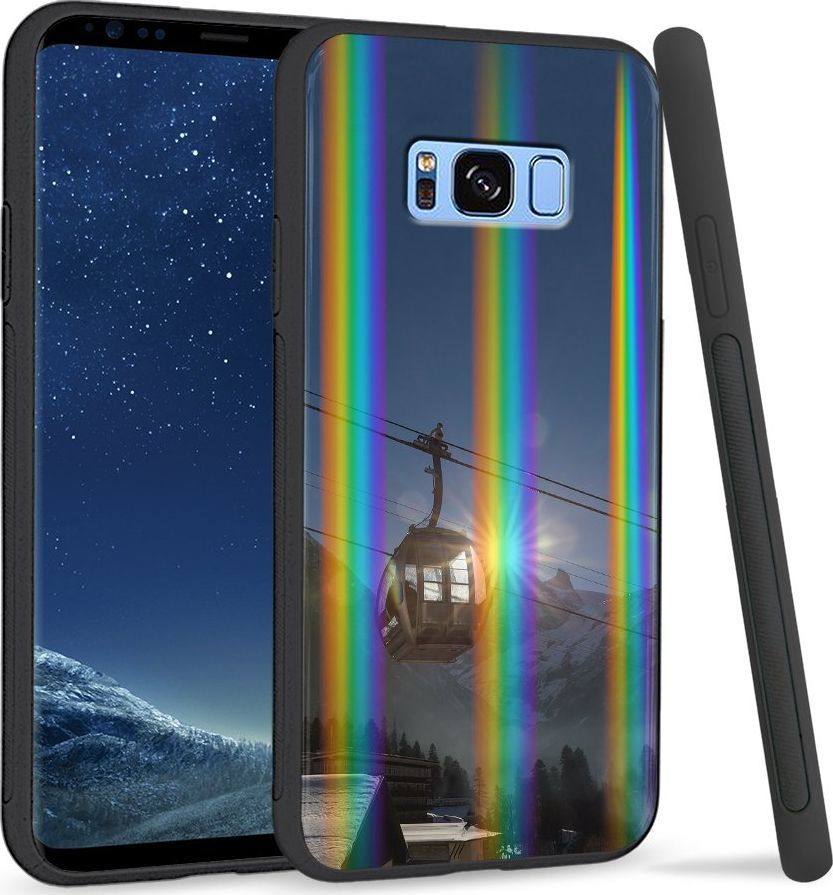 Super Fashion Etui Rainbow Series na Samsung S8 Plus Kolejka linowa 1