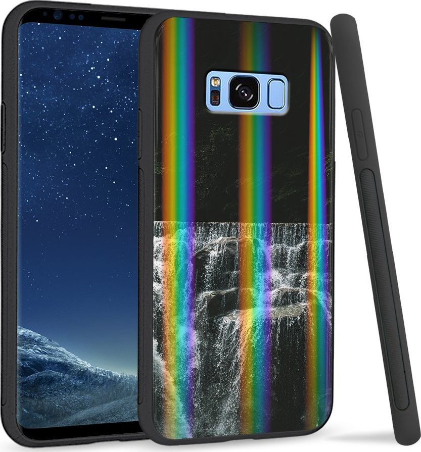 Super Fashion Etui Rainbow Series na Samsung S8 Plus Rzeka 1