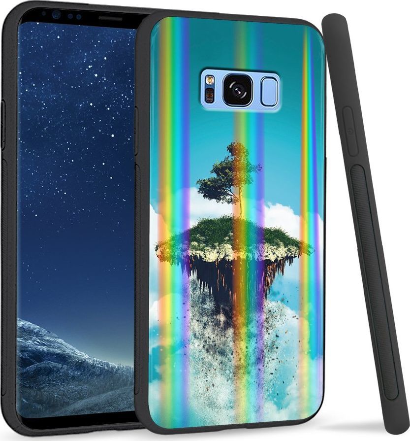 Super Fashion Etui Rainbow Series na Samsung S8 Plus Drzewo 1