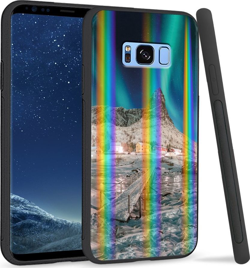 Super Fashion Etui Rainbow Series na Samsung S8 Plus Zorza 1