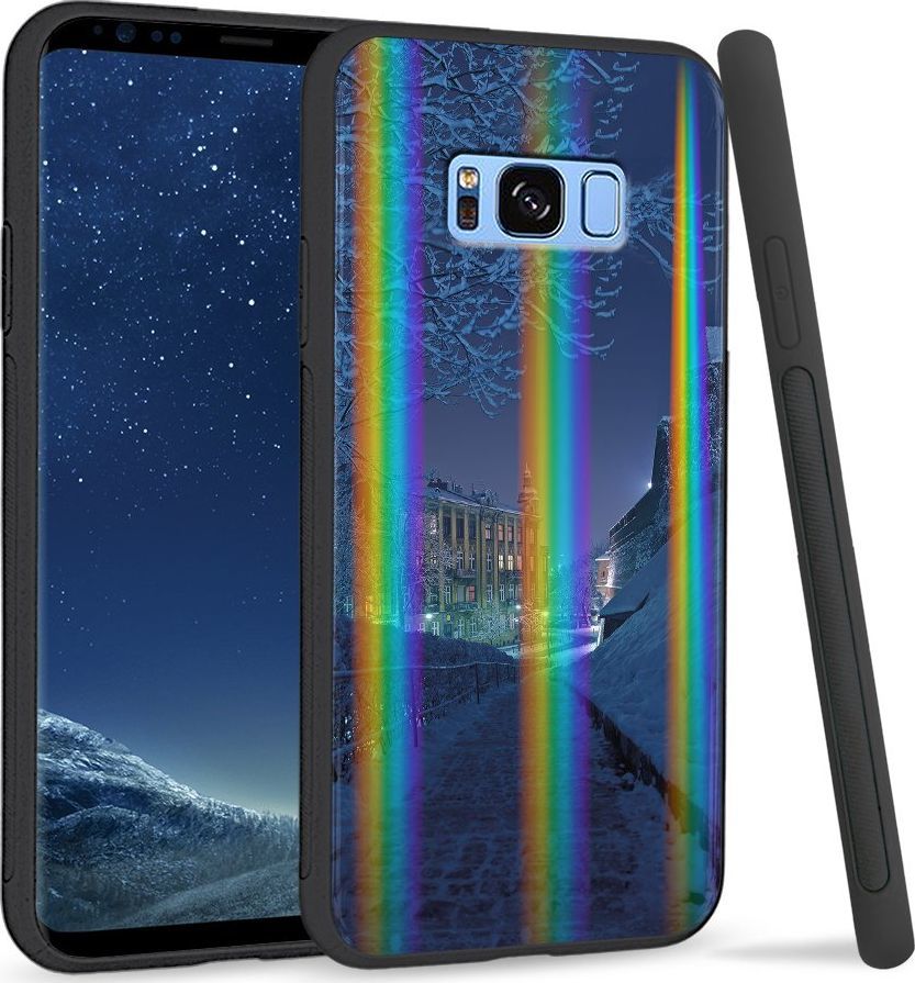 Super Fashion Etui Rainbow Series na Samsung S8 Plus Zima 1