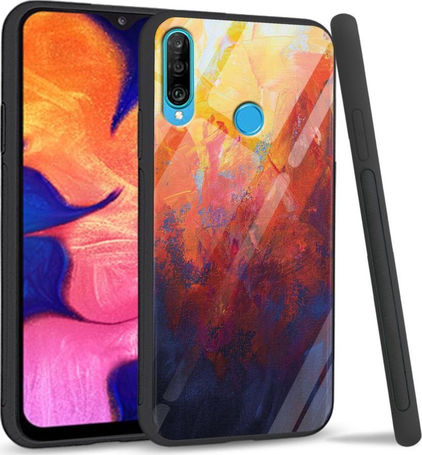 Super Fashion Etui na telefon Huawei P30 Lite Premium Case Pastel Painting 1