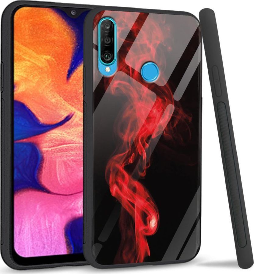 Super Fashion Etui na telefon Huawei P30 Lite Premium Case Red smoke 1