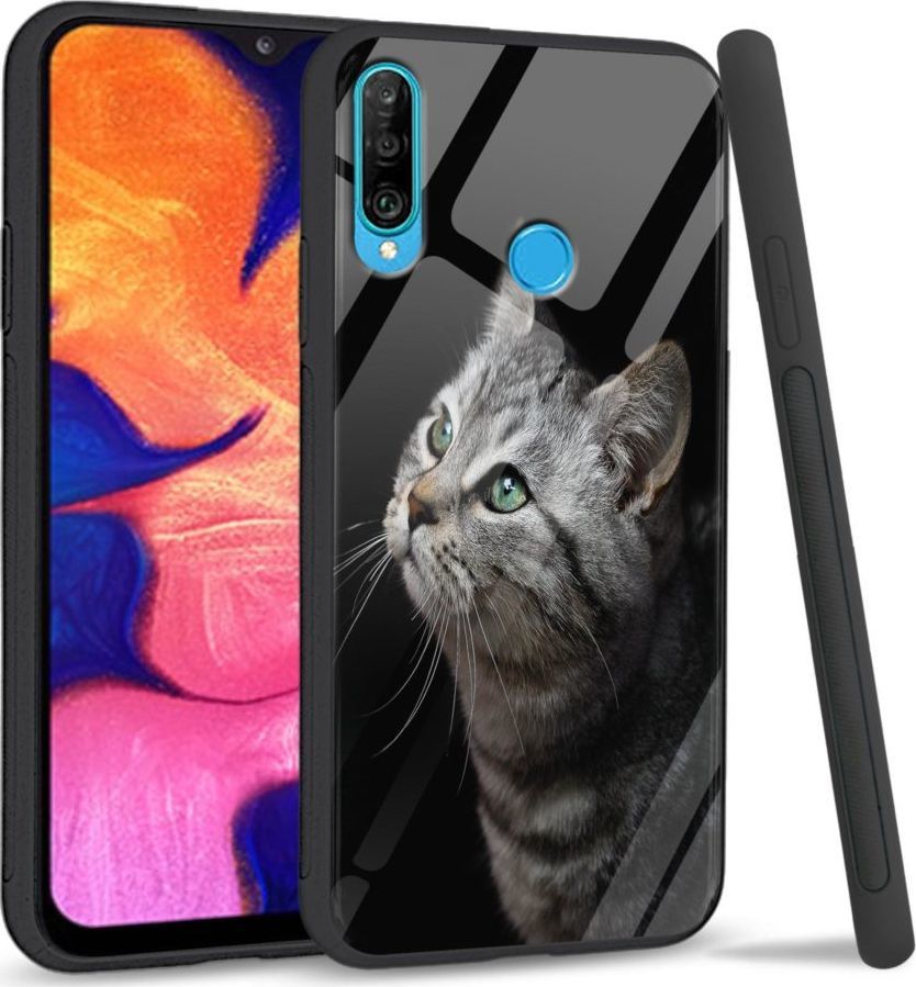 Super Fashion Etui na telefon Huawei P30 Lite Premium Case My kitty friend 1