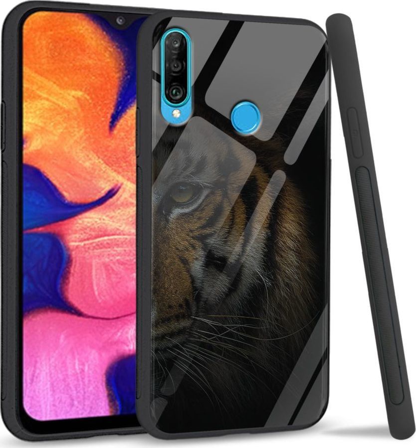 Super Fashion Etui na telefon Huawei P30 Lite Premium Case Tiger shadow 1