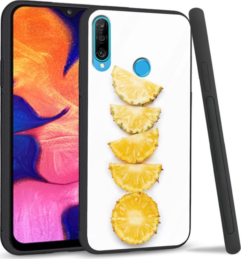 Super Fashion Etui na telefon Huawei P30 Lite Premium Case Pineapple pieces 1