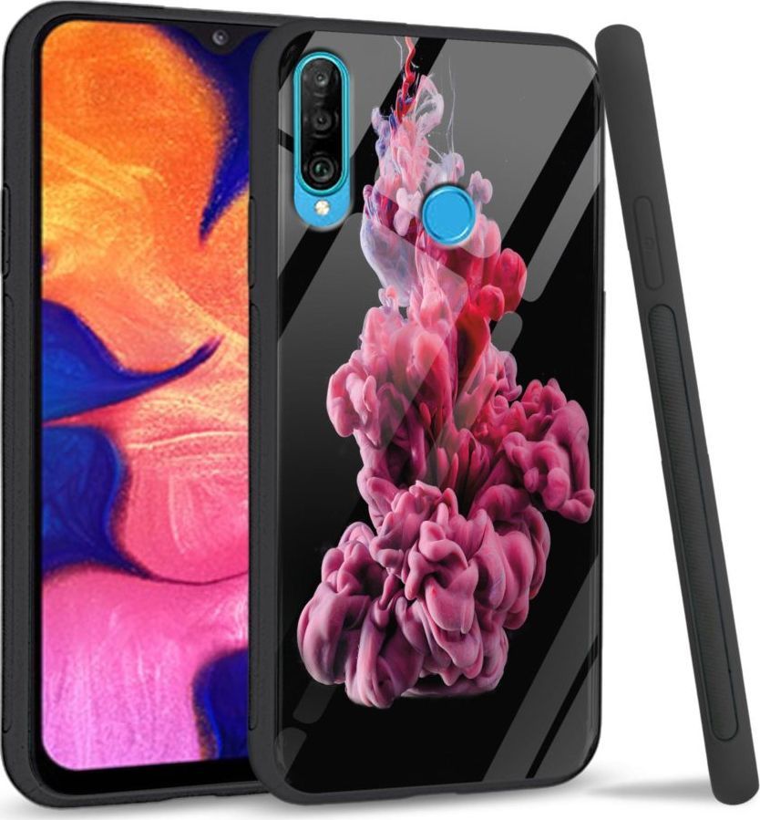 Super Fashion Etui na telefon Huawei P30 Lite Premium Case Water smoke 1