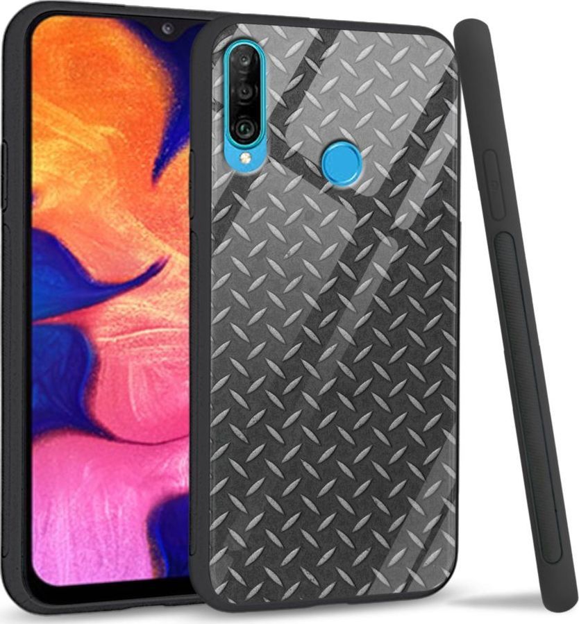 Super Fashion Etui na telefon Huawei P30 Lite Premium Case Metal 1