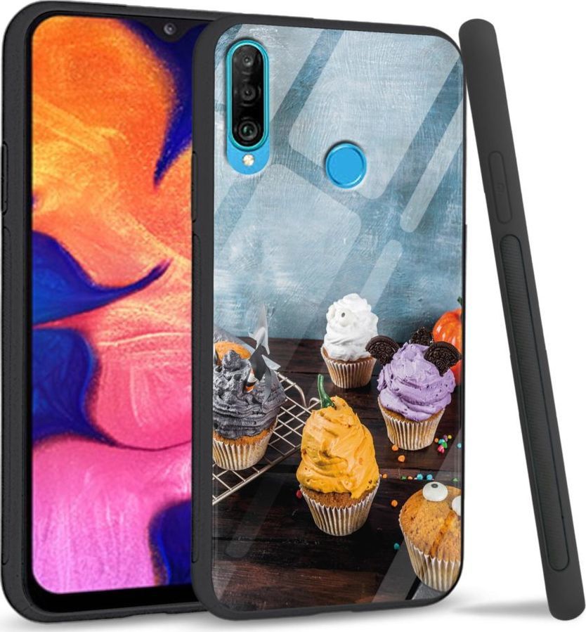 Super Fashion Etui na telefon Huawei P30 Lite Premium Case Icecream cupcakes 1