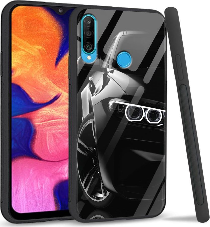 Super Fashion Etui na telefon Huawei P30 Lite Premium Case LED headlights 1