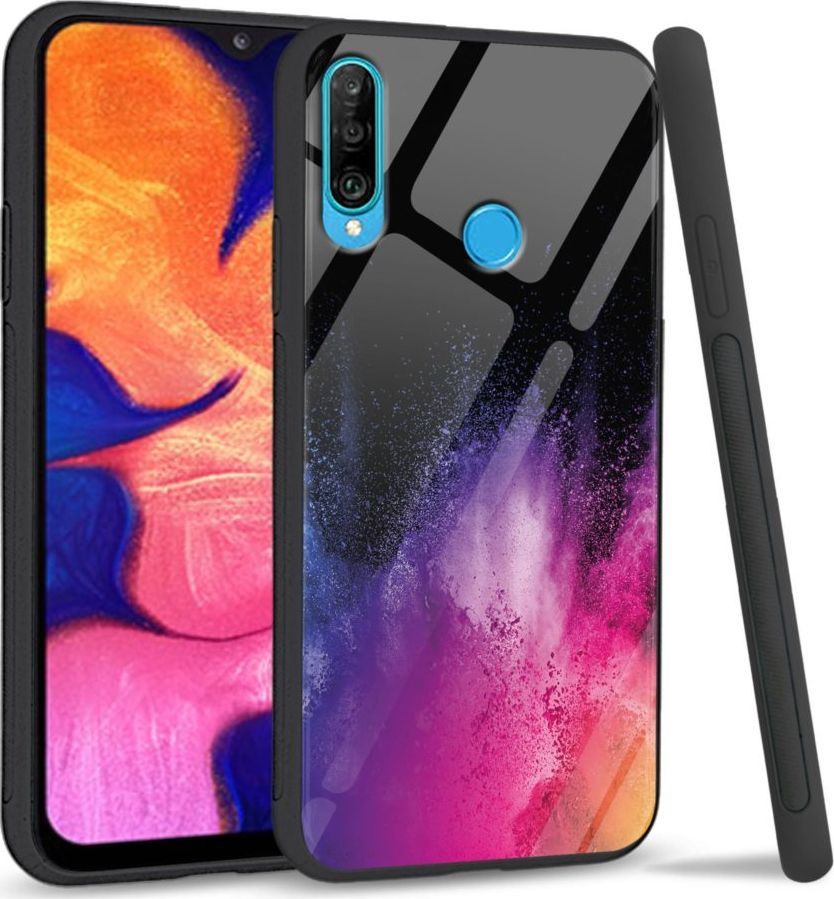 Super Fashion Etui na telefon Huawei P30 Lite Premium Case Splash Colors 1