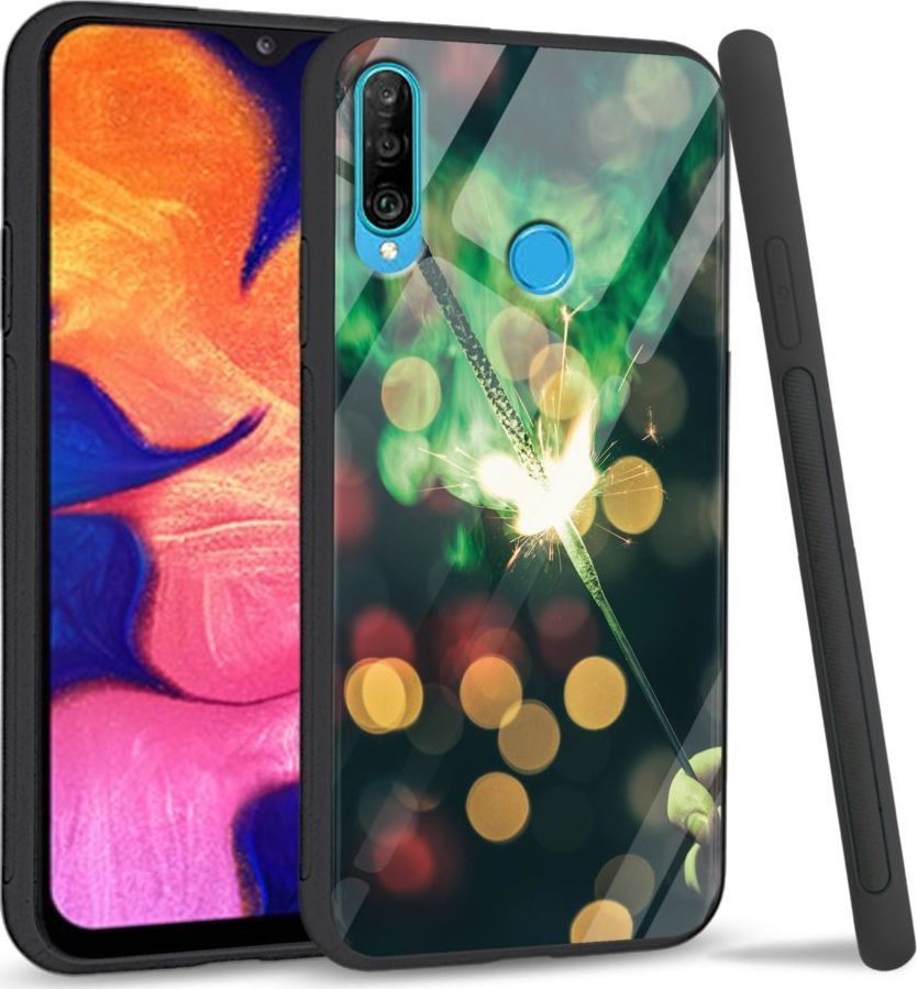 Super Fashion Etui na telefon Huawei P30 Lite Premium Case Firework 1