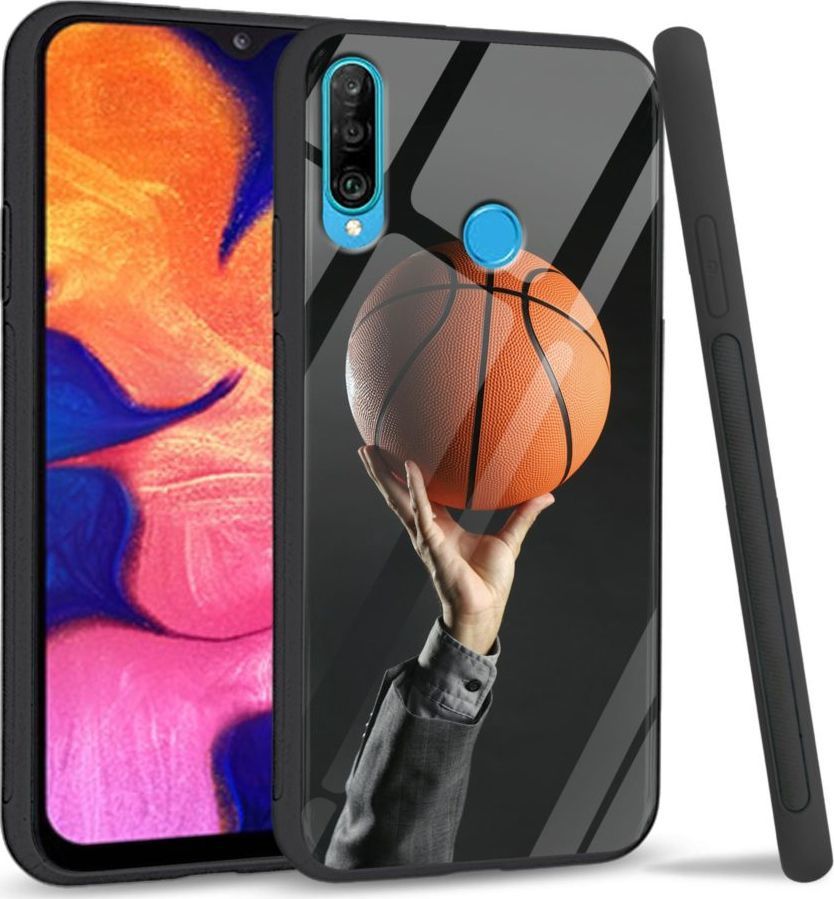 Super Fashion Etui na telefon Huawei P30 Lite Premium Case Basketball 1
