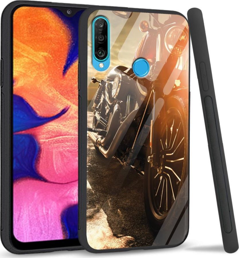Super Fashion Etui na telefon Huawei P30 Lite Premium Case Harley Davidson 1