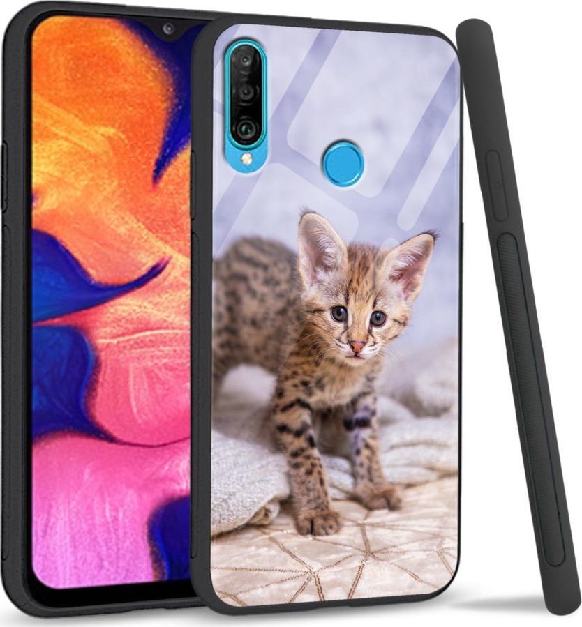 Super Fashion Etui na telefon Huawei P30 Lite Premium Case Baby kitty 1