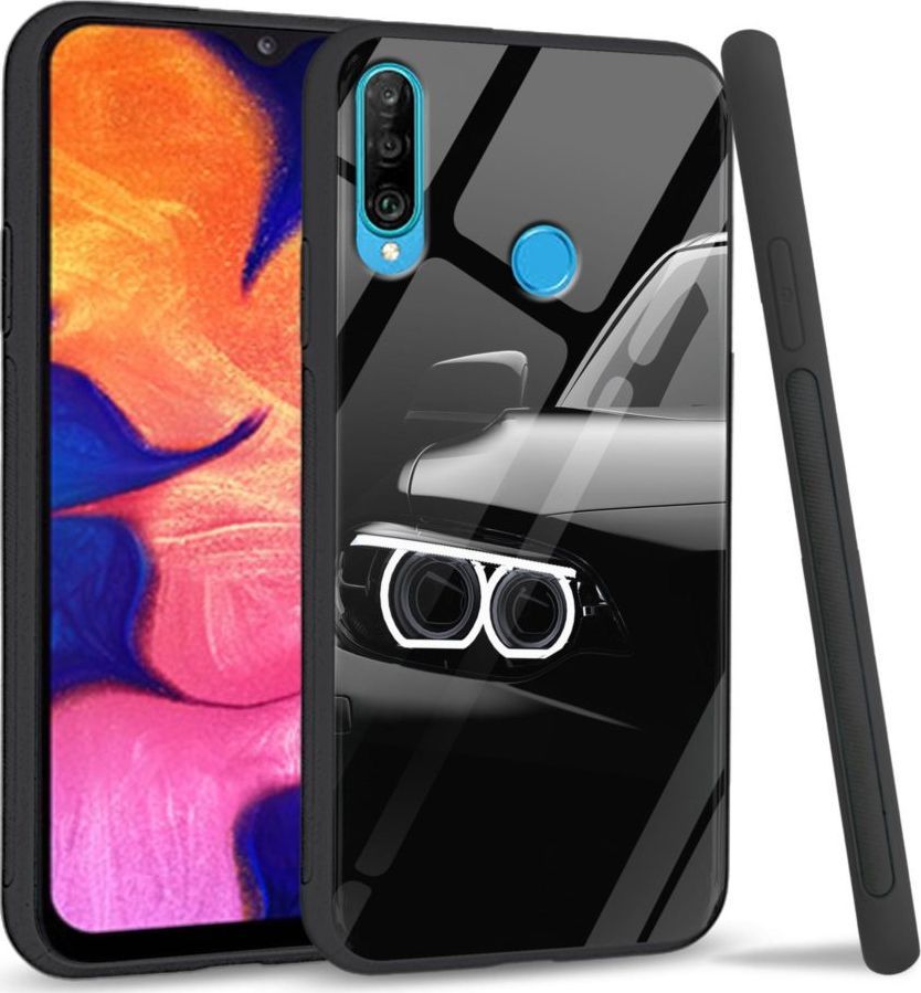 Super Fashion Etui na telefon Huawei P30 Lite Premium Case Car Headlights 1