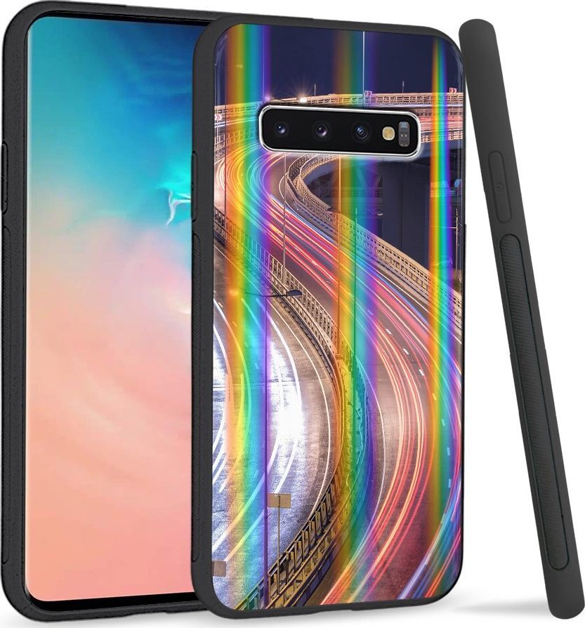 Super Fashion Etui Rainbow Series na Samsung S10 Night Lights 1