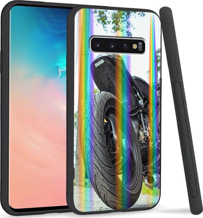 Super Fashion Etui Rainbow Series na Samsung S10 Bike Tyre 1