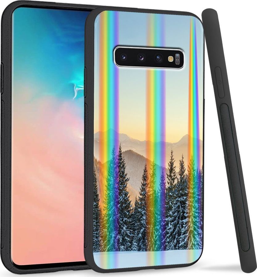 Super Fashion Etui Rainbow Series na Samsung S10 Cool Winter 1