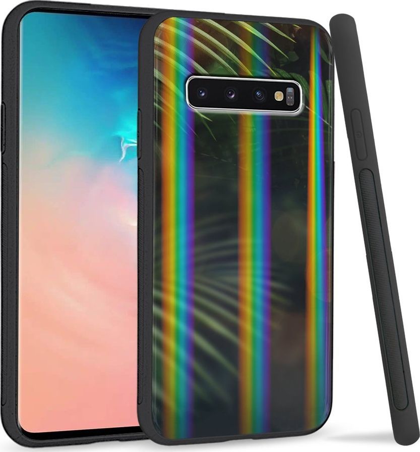 Super Fashion Etui Rainbow Series na Samsung S10 Plamy 1