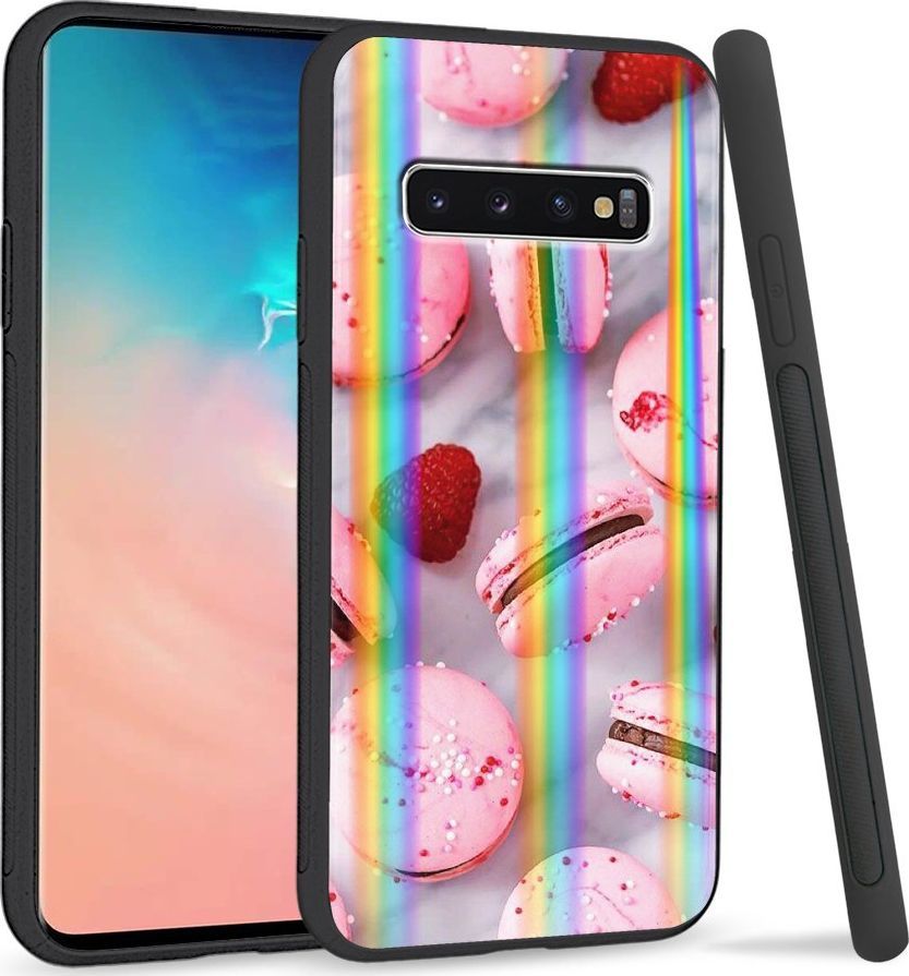 Super Fashion Etui Rainbow Series na Samsung S10 Ciastka 1