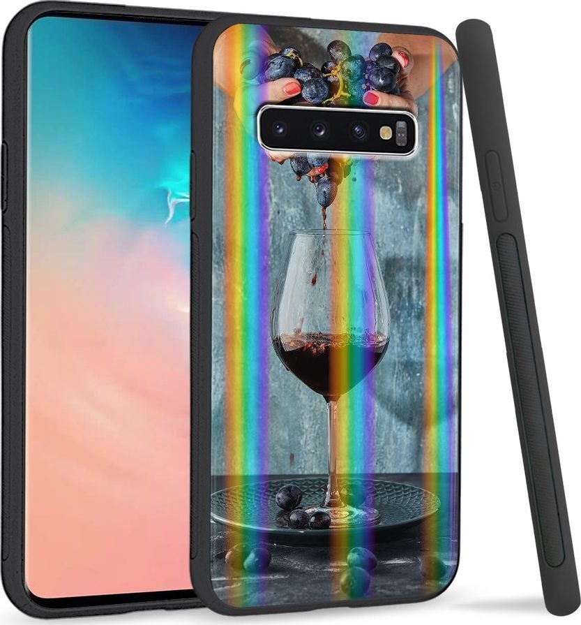 Super Fashion Etui Rainbow Series na Samsung S10 Winogorna 1