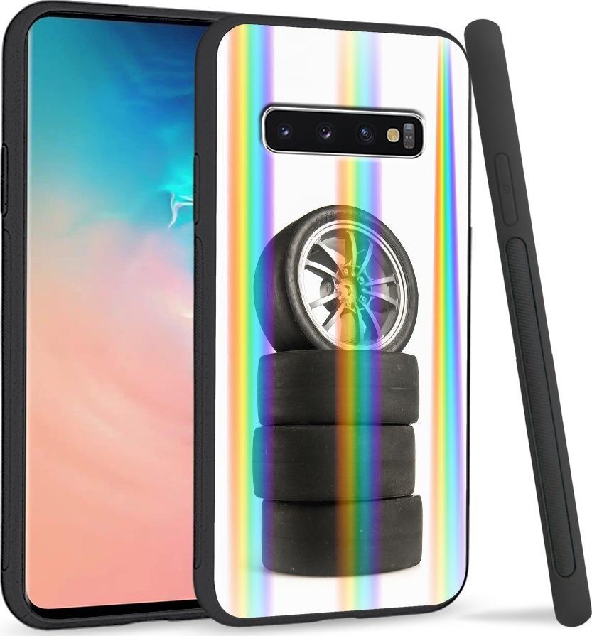 Super Fashion Etui Rainbow Series na Samsung S10 Opony 1