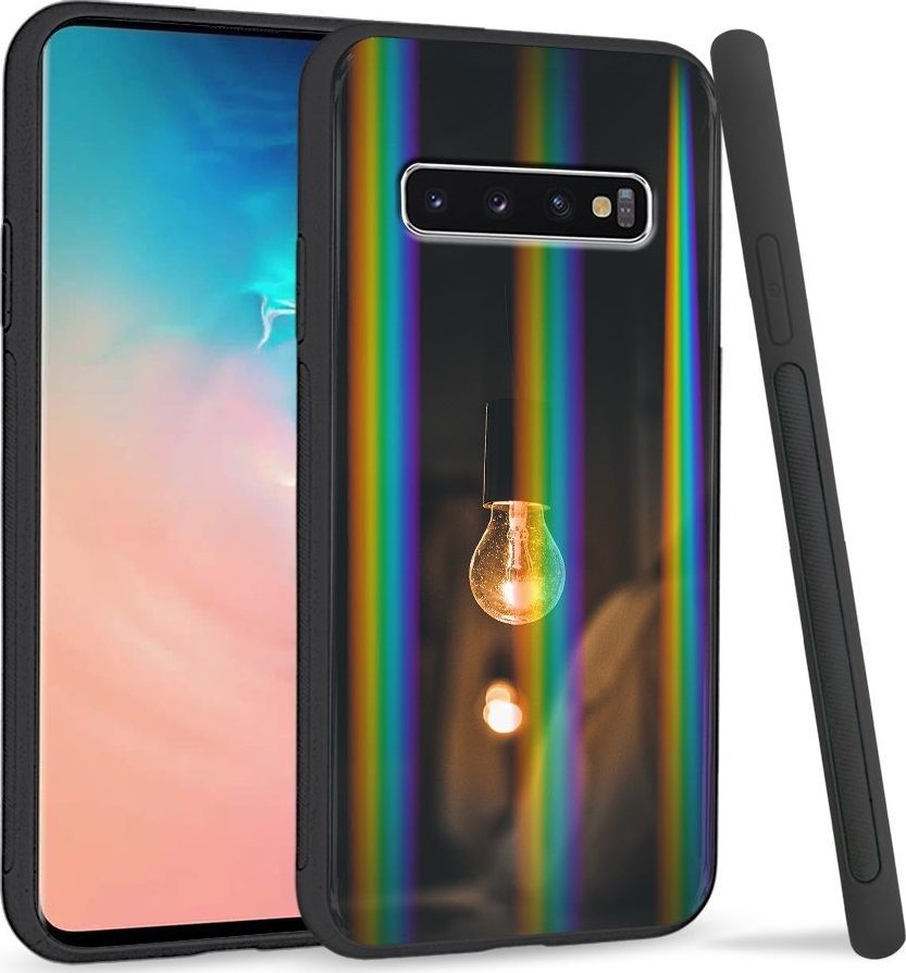 Super Fashion Etui Rainbow Series na Samsung S10 Żarówka 1