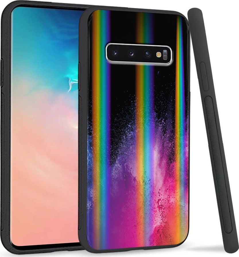 Super Fashion Etui Rainbow Series na Samsung S10 Splash Colors 1