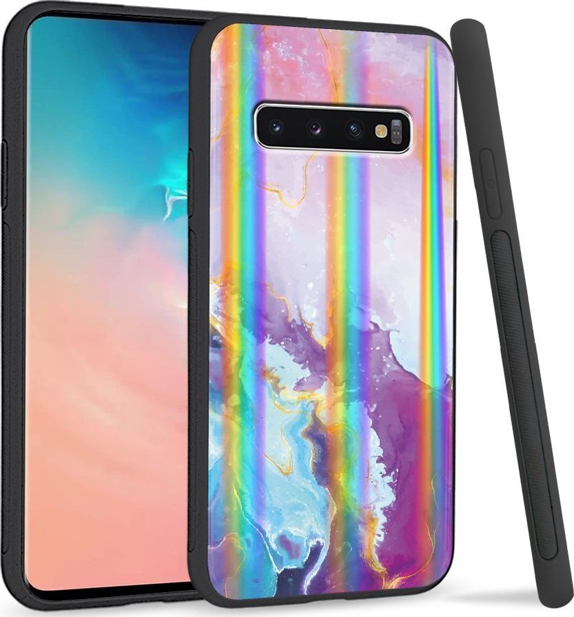 Super Fashion Etui Rainbow Series na Samsung S10 Beautiful abstract 1