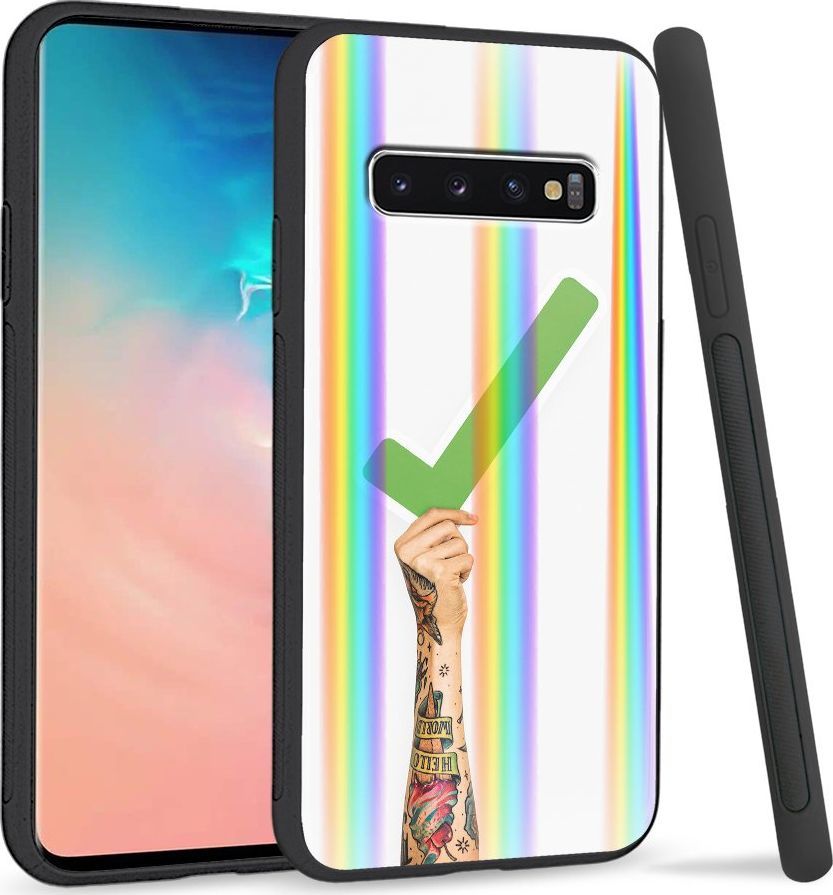 Super Fashion Etui Rainbow Series na Samsung S10 Jestem na tak 1