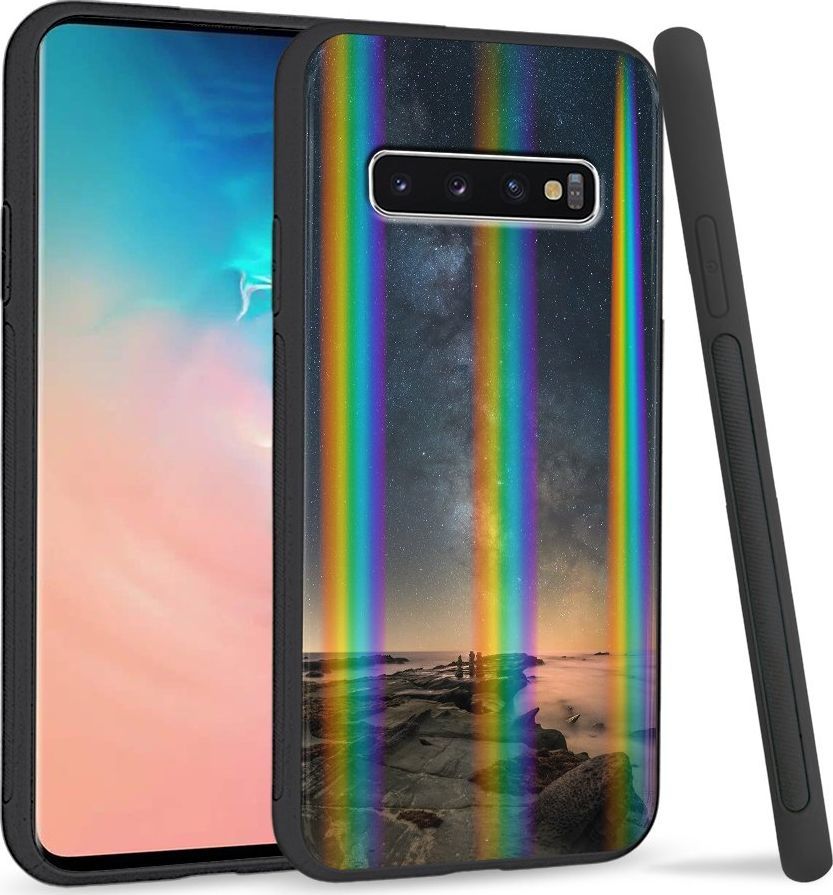Super Fashion Etui Rainbow Series na Samsung S10 Stary night rocks 1