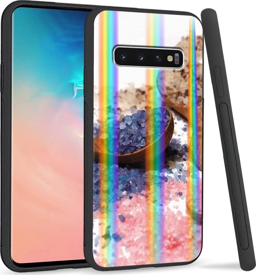 Super Fashion Etui Rainbow Series na Samsung S10 Sól 1