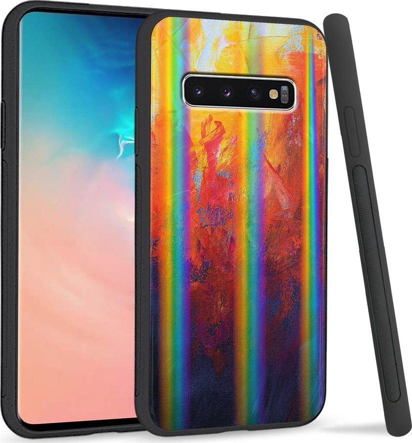 Super Fashion Etui Rainbow Series na Samsung S10 Pastel Painting 1