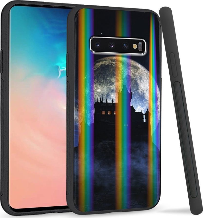 Super Fashion Etui Rainbow Series na Samsung S10 Moon castle 1
