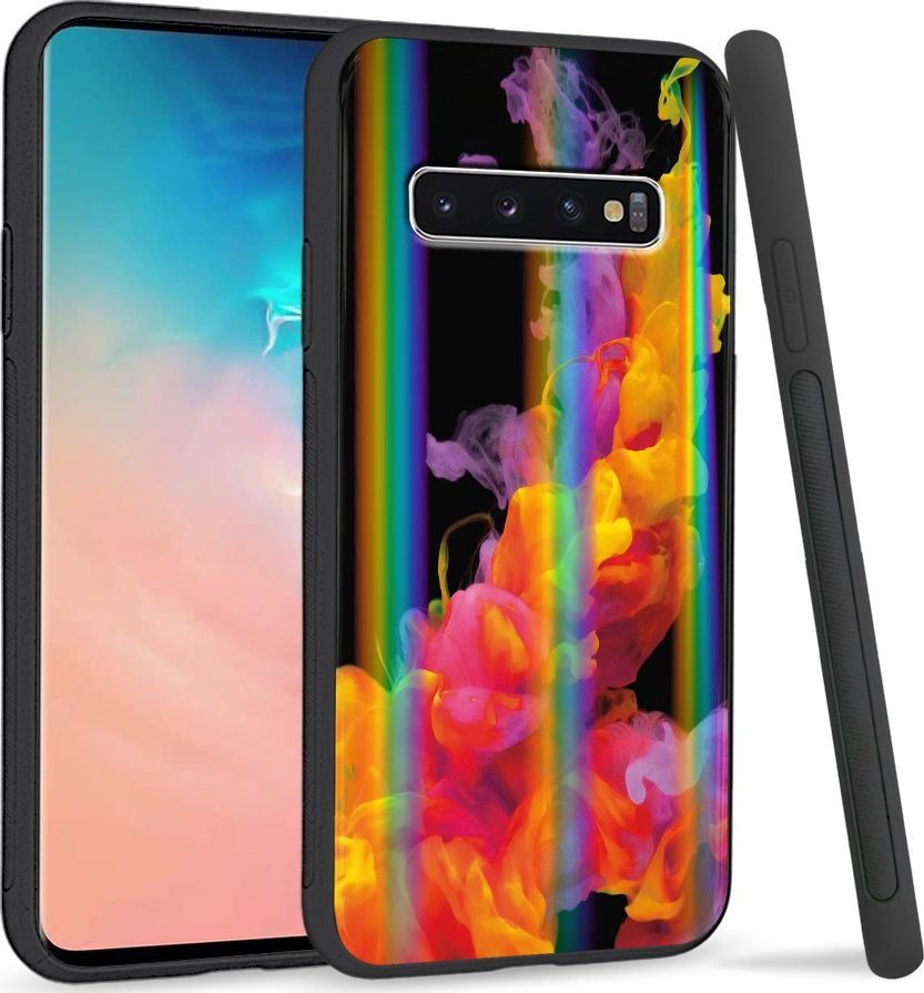 Super Fashion Etui Rainbow Series na Samsung S10 Color test 1