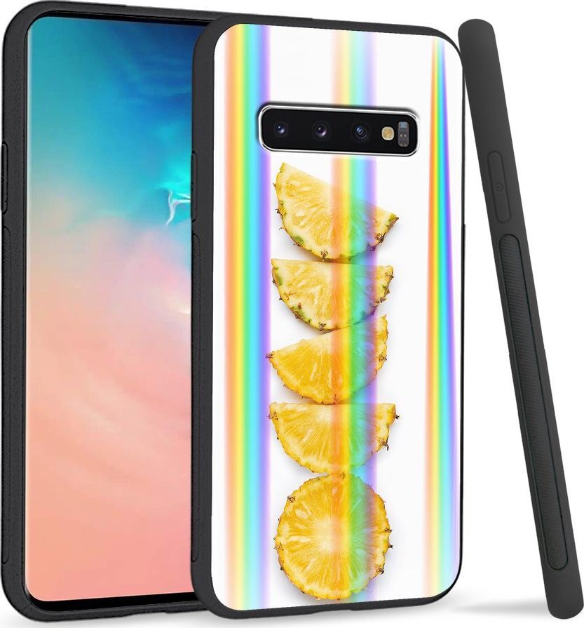 Super Fashion Etui Rainbow Series na Samsung S10 Pineapple pieces 1