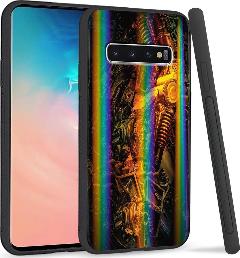 Super Fashion Etui Rainbow Series na Samsung S10 Machine world 1