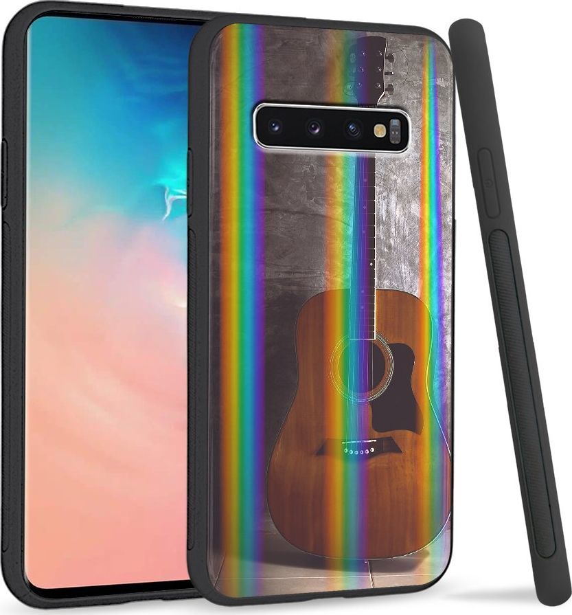 Super Fashion Etui Rainbow Series na Samsung S10 Guitar 1