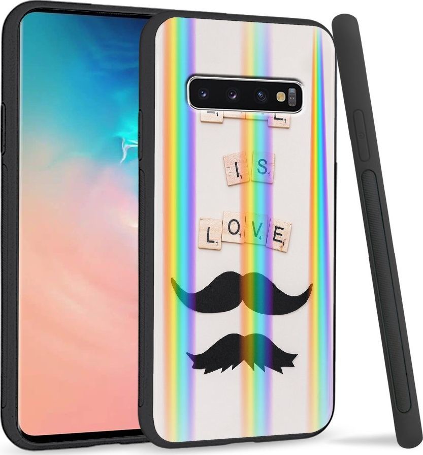 Super Fashion Etui Rainbow Series na Samsung S10 Love is love 1
