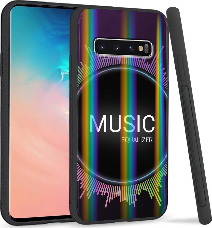 Super Fashion Etui Rainbow Series na Samsung S10 Music equalizer 1