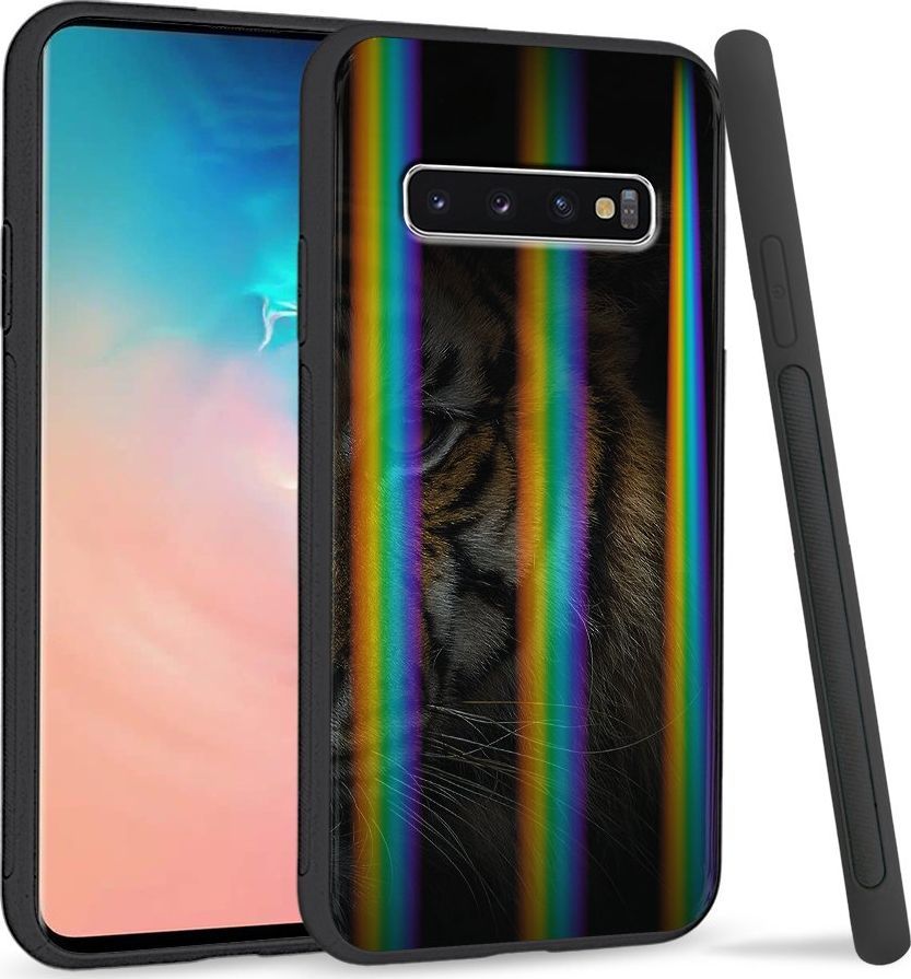 Super Fashion Etui Rainbow Series na Samsung S10 Tiger shadow 1