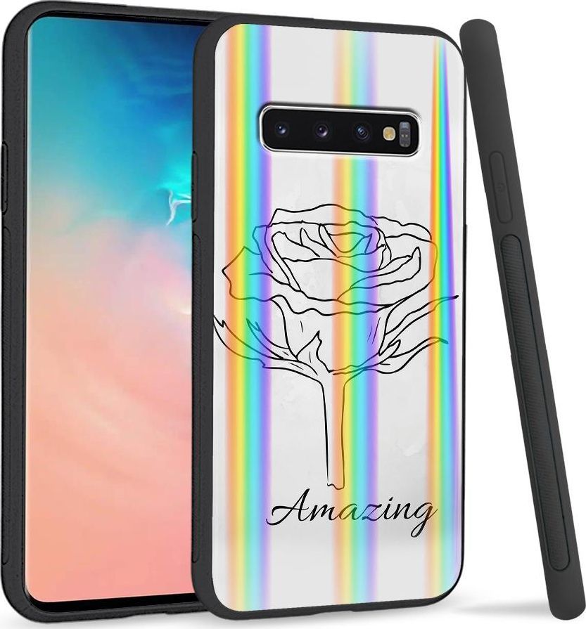 Super Fashion Etui Rainbow Series na Samsung S10 Plus Amazing 1