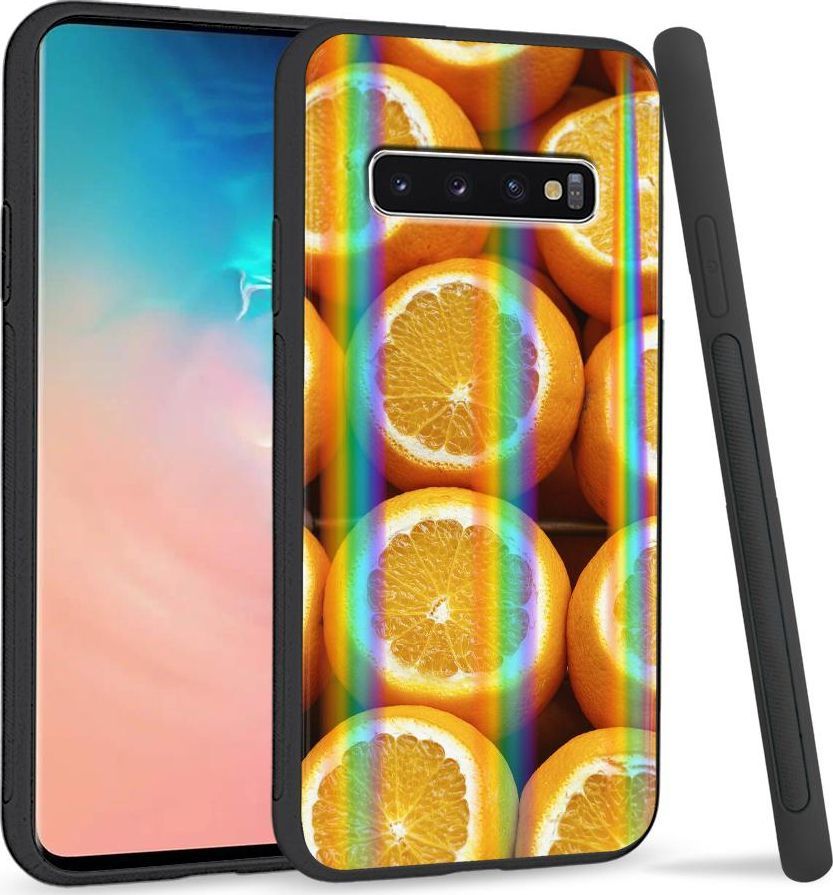 Super Fashion Etui Rainbow Series na Samsung S10 Plus Citrus 1