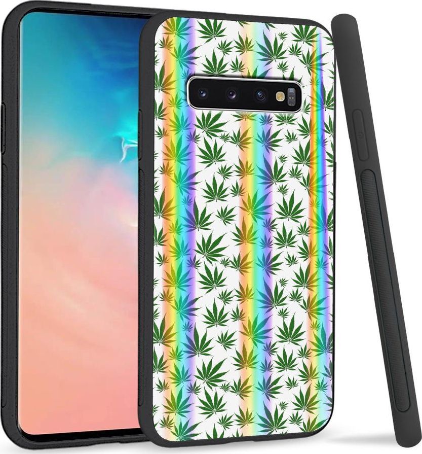Super Fashion Etui Rainbow Series na Samsung S10 Plus Listki 1