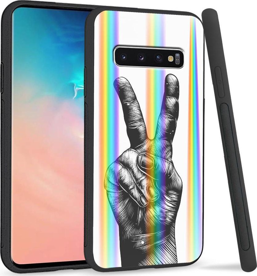 Super Fashion Etui Rainbow Series na Samsung S10 Plus Pokój 1