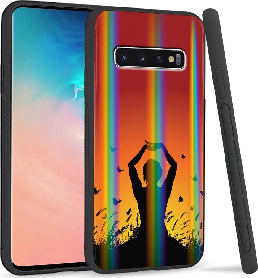 Super Fashion Etui Rainbow Series na Samsung S10 Plus Joga 1