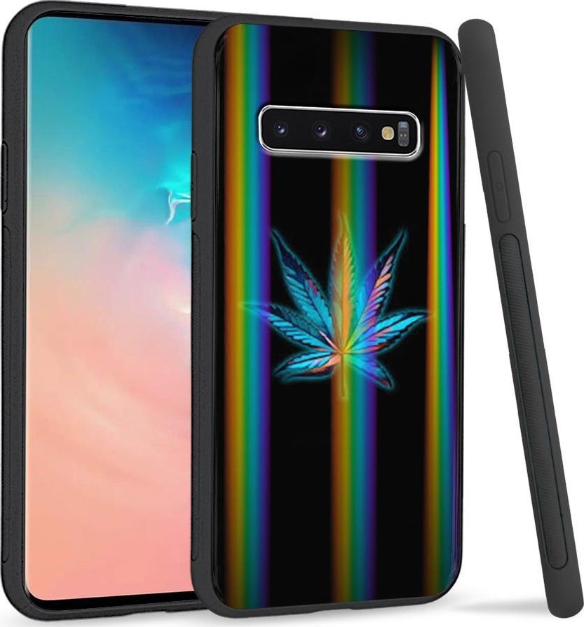 Super Fashion Etui Rainbow Series na Samsung S10 Plus Liść 1