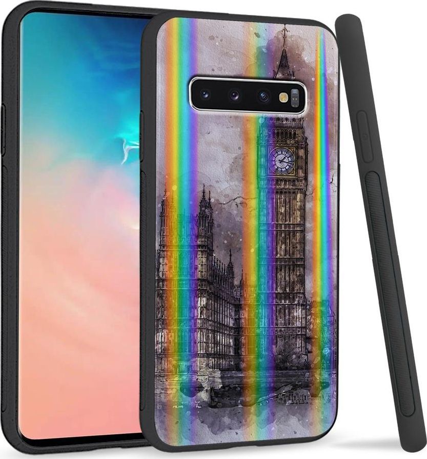 Super Fashion Etui Rainbow Series na Samsung S10 Plus Londyn 1